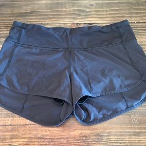 Lululemon Speed Short, Size 4, Black